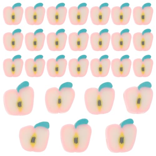 Uonlytech 200 Stück Back To School Polymer Clay Beads mit Bunten Apfel Spacer Beads für DIY Armband Halskette Schmuckherstellung Obstthema Bastelzubehör Uonlytech 200 Stück Back To School Polymer Clay Beads mit Bunten Apfel Spacer Beads für DIY Armband Halskette Schmuckherstellung Obstthema Bastelzubehör von Uonlytech