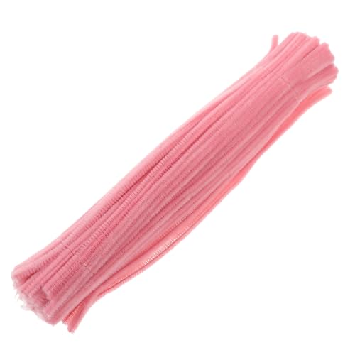 Uonlytech 200 Stück DIY Twisted Sticks Chenille Flauschige Bastelstäbe für Projekte für Bastelliebhaber für Dekorationen von Uonlytech