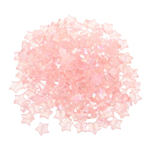 Uonlytech 200 Stück Kristallsternperlen Schmuckcharme Lose Perle Armband Bastelperlen Sternförmiger Charme Bastelperlen Für Die Schmuckherstellung Abstandsperlen-anhänger Acryl Rosa Uonlytech 200 Stück Kristallsternperlen Schmuckcharme Lose Perle Armband Bastelperlen Sternförmiger Charme Bastelperlen Für Die Schmuckherstellung Abstandsperlen-anhänger Acryl Rosa von Uonlytech
