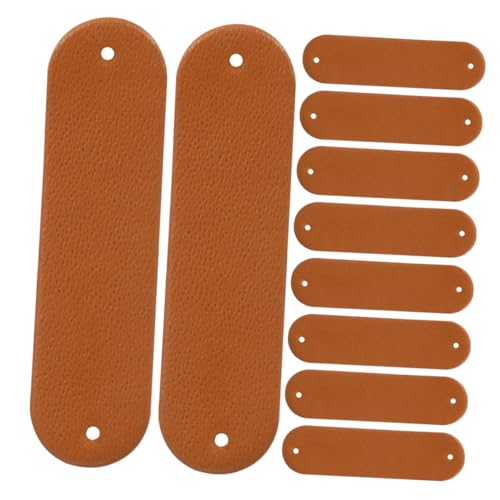 Uonlytech 200 Stück Leeres Etikett Leder -tags Für Handgefertigte Gegenstände Lederetiketten Für Häkelartikel Lederanhänger Handgemachte Tags Kunstleder Chocolate Uonlytech 200 Stück Leeres Etikett Leder -tags Für Handgefertigte Gegenstände Lederetiketten Für Häkelartikel Lederanhänger Handgemachte Tags Kunstleder Chocolate von Uonlytech
