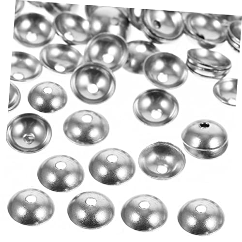 Uonlytech 200 Stück Perlenkappen Halbrunde Spacer für Schmuckherstellung DIY Armbänder und Rostfrei Langlebig und Vielseitig Einsetzbar Uonlytech 200 Stück Perlenkappen Halbrunde Spacer für Schmuckherstellung DIY Armbänder und Rostfrei Langlebig und Vielseitig Einsetzbar von Uonlytech