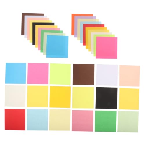 Uonlytech 200 Stück Quadratisches Origami-papier: Origami-set in 20 Farben – 5,89 Zoll Doppelseitiges Farbiges Faltpapier Für Anfänger Und Klassenzimmerprojekte von Uonlytech