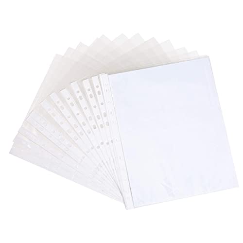 Uonlytech 200 Stück Teiliges Transparente Schutzfolien mit Lochung Umweltfreundliche PP Material Blickdichte Dokumentenhüllen für Ringordner für Büro Schule Archivierung und Organisation Uonlytech 200 Stück Teiliges Transparente Schutzfolien mit Lochung Umweltfreundliche PP Material Blickdichte Dokumentenhüllen für Ringordner für Büro Schule Archivierung und Organisation von Uonlytech