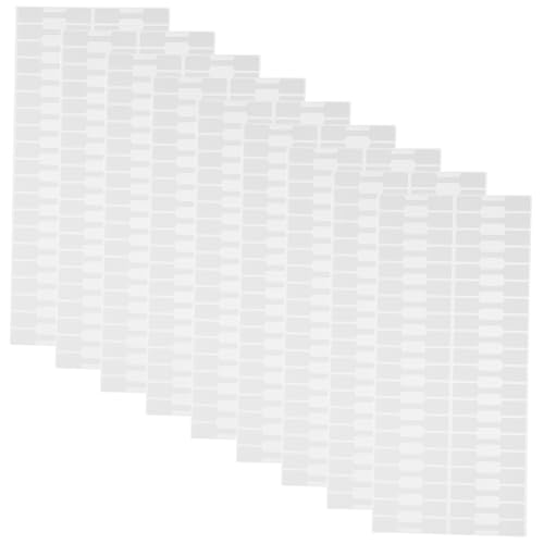 Uonlytech 2000 Stücke Selbstklebende Schmuck Preisschilder Rechteckige Etiketten Preisaufkleber für Ohrringe Halsketten Armbänder Ringe Rückstandsfrei und Stark Haftend Uonlytech 2000 Stücke Selbstklebende Schmuck Preisschilder Rechteckige Etiketten Preisaufkleber für Ohrringe Halsketten Armbänder Ringe Rückstandsfrei und Stark Haftend von Uonlytech