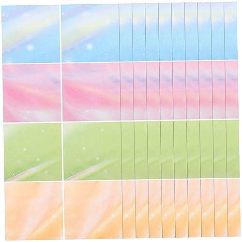 Uonlytech 200Blätter Farbenfrohes Origami Papier Quadratisches DIY Bastelpapier für Bastelprojekte und Handunterricht und Langlebig von Uonlytech