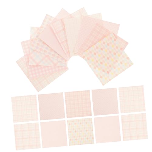Uonlytech 200Blatt DIY Scrapbook Hintergrundpapier Papier für Bastelarbeiten Bastelbögen für Fotoalben Dekoration und Schulprojekte Sicher und von Uonlytech