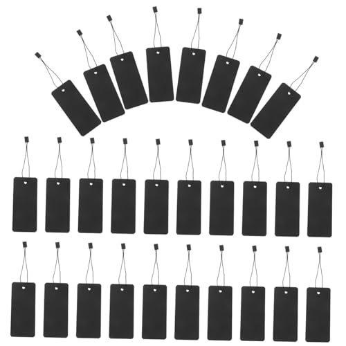 Uonlytech 200Er Set Kleideretiketten Etikettenkarten Set Kleiderbügel Etiketten Schlüssel Farbige Etiketten Etiketten Papier Blanko Etiketten Ungefädelte Erste Abnehmbare Kleideretiketten von Uonlytech