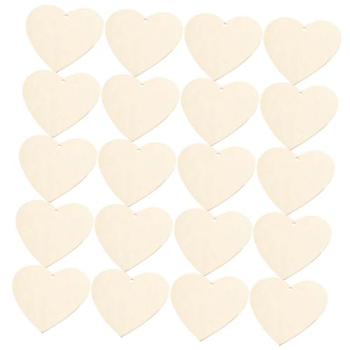 Uonlytech 200Stücke DIY Holzherzen Unbehandelte Holzscheiben für Bastelprojekte Geschenkanhänger und Dekoration für Hochzeiten Valentinstag und Festivals Uonlytech 200Stücke DIY Holzherzen Unbehandelte Holzscheiben für Bastelprojekte Geschenkanhänger und Dekoration für Hochzeiten Valentinstag und Festivals von Uonlytech
