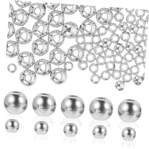 Uonlytech 200Stücke DIY Kupferperlen und Abstandshalterperlen für Armbänder und Korrosionsbeständig Leicht Schmuckzubehör für Projekte Uonlytech 200Stücke DIY Kupferperlen und Abstandshalterperlen für Armbänder und Korrosionsbeständig Leicht Schmuckzubehör für Projekte von Uonlytech