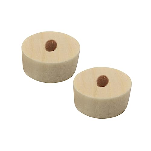 Uonlytech 20Stücke DIY Holzräder Teiliges Handgemachtes Zubehör Für Autos Kleine Spielzeugräder Für Bastelbedarf Für Spielzeuge Uonlytech 20Stücke DIY Holzräder Teiliges Handgemachtes Zubehör Für Autos Kleine Spielzeugräder Für Bastelbedarf Für Spielzeuge von Uonlytech