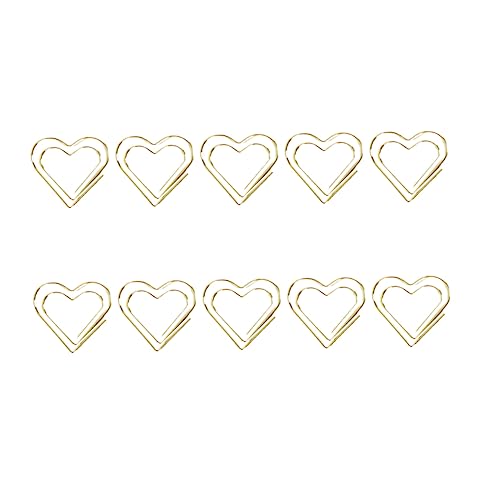 Uonlytech 20Stücke Kreative Büroklammern Aus Metall Elegante Notizclips Für Büro Tragbar Und Vielseitig Einsetzbar Papierklemmen Uonlytech 20Stücke Kreative Büroklammern Aus Metall Elegante Notizclips Für Büro Tragbar Und Vielseitig Einsetzbar Papierklemmen von Uonlytech