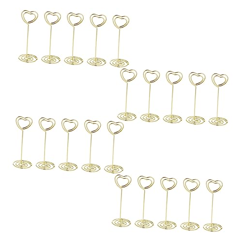 Uonlytech 20Stücke Multifunktions Memo Clips Praktische Kartenhalter für Desktop Dekoration Visitenkarten Fotos Wiederverwendbare Halter für Hochzeiten Geburtstagsfeiern Uonlytech 20Stücke Multifunktions Memo Clips Praktische Kartenhalter für Desktop Dekoration Visitenkarten Fotos Wiederverwendbare Halter für Hochzeiten Geburtstagsfeiern von Uonlytech