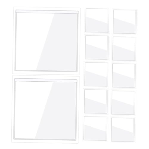 Uonlytech 20Stücke Selbstklebende Kartenhüllen Transparente Visitenkarten Organizer für Supermärkte und Lagerhäuser Robust und Langlebig Erleichtert Uonlytech 20Stücke Selbstklebende Kartenhüllen Transparente Visitenkarten Organizer für Supermärkte und Lagerhäuser Robust und Langlebig Erleichtert von Uonlytech
