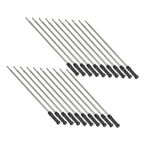 Uonlytech 20Stücke Teilige Kugelschreiber Nachfüllungen für Cross Stifte Metallminen Schwarze für Reibungsloses Schreiben für Büro und Schule Uonlytech 20Stücke Teilige Kugelschreiber Nachfüllungen für Cross Stifte Metallminen Schwarze für Reibungsloses Schreiben für Büro und Schule von Uonlytech