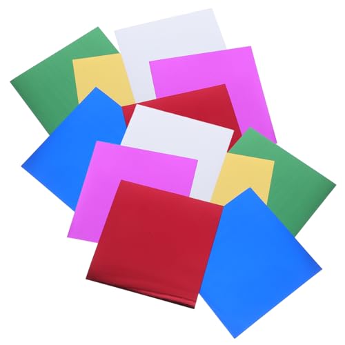 Uonlytech 224 Blatt Aluminiumfolie glitzerndes Bastelpapier farbiges Papier zum Basteln Scrapbook-Folienpapier Kartonpapier Karton für die Kartenherstellung buntes Bastelpapier Folienkarton Uonlytech 224 Blatt Aluminiumfolie glitzerndes Bastelpapier farbiges Papier zum Basteln Scrapbook-Folienpapier Kartonpapier Karton für die Kartenherstellung buntes Bastelpapier Folienkarton von Uonlytech