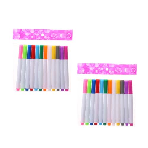 Uonlytech 24 Stück Flüssige Kreidestifte Abwaschbare Marker für Fenster und Leicht Abwischbar Staubfrei und für Schule und Büro Uonlytech 24 Stück Flüssige Kreidestifte Abwaschbare Marker für Fenster und Leicht Abwischbar Staubfrei und für Schule und Büro von Uonlytech