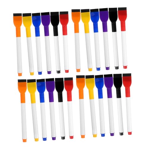Uonlytech 24 Stück Kindermarker Whiteboard Marker Zum Löschen Für Lehrer Marker Trocken Löschbare Tintenstifte Feine Spitze Trocken Uonlytech 24 Stück Kindermarker Whiteboard Marker Zum Löschen Für Lehrer Marker Trocken Löschbare Tintenstifte Feine Spitze Trocken von Uonlytech
