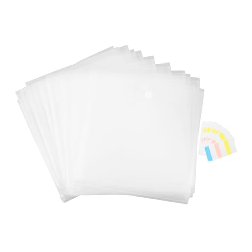 Uonlytech 24 Stück Teiliges Dokumenten-organizer Aufkleberetiketten Schwere Kunststoff-ordner mit Sicherem Verschluss Seitlich Ladbare Papieraufbewahrungstaschen für Büro und Scrapbooking Uonlytech 24 Stück Teiliges Dokumenten-organizer Aufkleberetiketten Schwere Kunststoff-ordner mit Sicherem Verschluss Seitlich Ladbare Papieraufbewahrungstaschen für Büro und Scrapbooking von Uonlytech