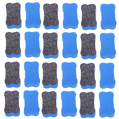 Uonlytech 24 Stück Teiliges Whiteboard Radiergummis Leichte Tragbare Radierer für Schulbedarf für Abwischbare Tafeln Eva Filzmaterial Blau Uonlytech 24 Stück Teiliges Whiteboard Radiergummis Leichte Tragbare Radierer für Schulbedarf für Abwischbare Tafeln Eva Filzmaterial Blau von Uonlytech
