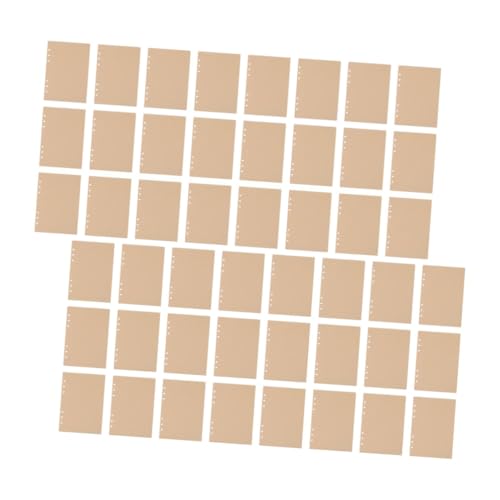 Uonlytech 240 Stück Nachfüllpapier Kraftpapier Blanko Loose Leaf Ringbuch Einlagen Nachfüllbare Blätter für Notizbuch Journal Planer Büro Organizer Uonlytech 240 Stück Nachfüllpapier Kraftpapier Blanko Loose Leaf Ringbuch Einlagen Nachfüllbare Blätter für Notizbuch Journal Planer Büro Organizer von Uonlytech