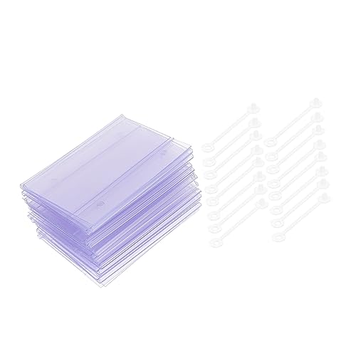 Uonlytech 25 Stück Teiliges PVC Preisschild mit Etiketten und Befestigungen Langlebig Einfach zu Befestigen für Einkaufszentren und Einzelhandelsregale Klare Preisanzeige Uonlytech 25 Stück Teiliges PVC Preisschild mit Etiketten und Befestigungen Langlebig Einfach zu Befestigen für Einkaufszentren und Einzelhandelsregale Klare Preisanzeige von Uonlytech