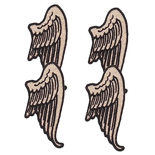 Uonlytech 2Paare Cartoon Patches Bestickte Aufnäher Für Kleidung Hüte Und Rucksäcke PU Für Dekoration Links Und Rechts Erhältlich von Uonlytech