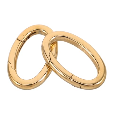 Uonlytech 2Stücke Ovale Federverschlüsse für Schmuckherstellung Langlebig Einsetzbar für DIY Taschen Armbänder und Schlüsselanhänger Uonlytech 2Stücke Ovale Federverschlüsse für Schmuckherstellung Langlebig Einsetzbar für DIY Taschen Armbänder und Schlüsselanhänger von Uonlytech
