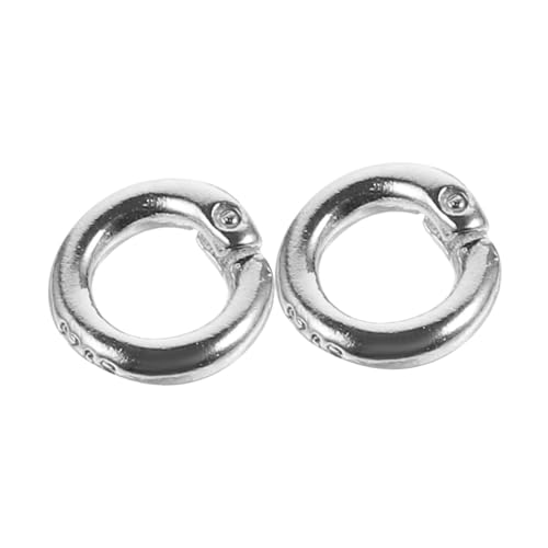 Uonlytech 2Stücke Silber Biegeringe Offene Ringe für Schmuckherstellung für Armbänder und DIY Projekte Kompakt und Leicht Geschenkidee für Bastelfreunde Uonlytech 2Stücke Silber Biegeringe Offene Ringe für Schmuckherstellung für Armbänder und DIY Projekte Kompakt und Leicht Geschenkidee für Bastelfreunde von Uonlytech