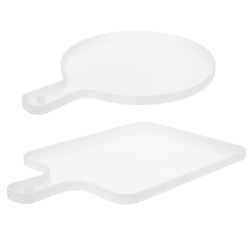 Uonlytech 2Stücke Silikon Tablettform DIY Untersetzer Gießform Flexible Silikonform für Handwerksprojekte für Große Runde und Quadratische Tabletts Vielseitig Einsetzbar Uonlytech 2Stücke Silikon Tablettform DIY Untersetzer Gießform Flexible Silikonform für Handwerksprojekte für Große Runde und Quadratische Tabletts Vielseitig Einsetzbar von Uonlytech