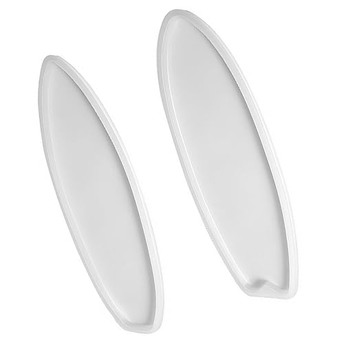 Uonlytech 2Stücke Surfbrett Silikonform Für DIY Untersetzer Hochwertige Epoxidharz Gießform Langlebig Für Bastelprojekte Und Wohnraumgestaltung von Uonlytech