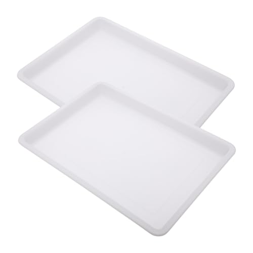 Uonlytech 2Stücke Wasser Malerei Platten Pigment Mischungsfächer Robustem Kunststoff für Künstler Leicht zu Lagern und Transportieren Projekte Uonlytech 2Stücke Wasser Malerei Platten Pigment Mischungsfächer Robustem Kunststoff für Künstler Leicht zu Lagern und Transportieren Projekte von Uonlytech