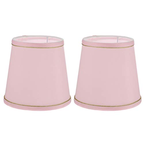 Uonlytech 2pcs Lampenschirm Tischlampenschirm Rosa Lampe Schatten Ersatz Hängelampe Tischleuchte Stehlampe Bemalen und Bekleben für Kinderzimmer Lampe Schlafzimmer Uonlytech 2pcs Lampenschirm Tischlampenschirm Rosa Lampe Schatten Ersatz Hängelampe Tischleuchte Stehlampe Bemalen und Bekleben für Kinderzimmer Lampe Schlafzimmer von Uonlytech