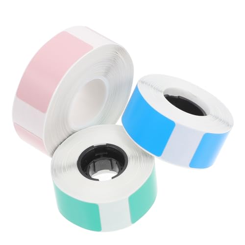 Uonlytech 3 Rollen Thermopapier Etiketten Wasser und Ölbeständige Selbstklebende Thermodrucker Aufkleber für Versand Lagerung und Produktidentifikation Etiketten Uonlytech 3 Rollen Thermopapier Etiketten Wasser und Ölbeständige Selbstklebende Thermodrucker Aufkleber für Versand Lagerung und Produktidentifikation Etiketten von Uonlytech