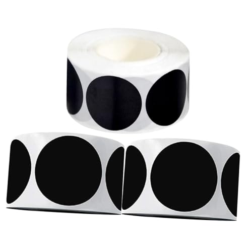Uonlytech 3 Rollen Wiederverwendbare Runde Schwarze Kreidetafel Aufkleber PVC Gewürzglas Etiketten Wasserfest Beschreibbar für Küchenaufbewahrung und Vorratsorganisation Uonlytech 3 Rollen Wiederverwendbare Runde Schwarze Kreidetafel Aufkleber PVC Gewürzglas Etiketten Wasserfest Beschreibbar für Küchenaufbewahrung und Vorratsorganisation von Uonlytech