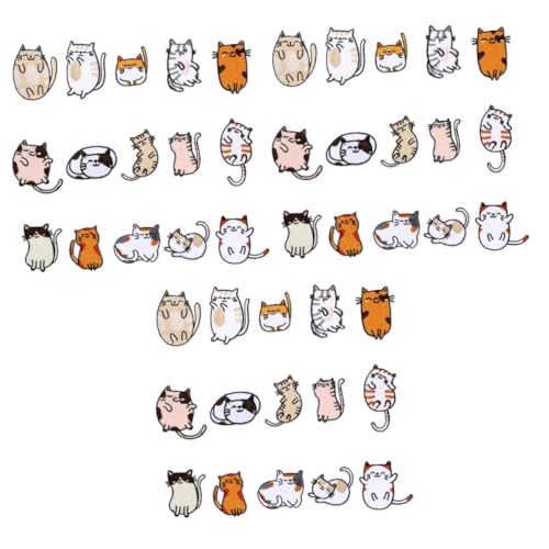Uonlytech 3 Sätze 3 Sets Bestickte Katzen Aufnäher Stickerei Aufnäher Katzen Motive Für Kleidung Katzen Mini Stoffaufkleber Katze Für Katzenliebhaber Katzenstifte 15 Stück * 3 Uonlytech 3 Sätze 3 Sets Bestickte Katzen Aufnäher Stickerei Aufnäher Katzen Motive Für Kleidung Katzen Mini Stoffaufkleber Katze Für Katzenliebhaber Katzenstifte 15 Stück * 3 von Uonlytech
