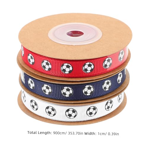 Uonlytech 3 Sätze Abschlussgeschenkkrawatte Band Für Die Party Banddekoration Verpackungsbänder Nähband Diy -handwerksband Geschenkband Sport Themenhaft Festliches Band Stoff 3 Rollen * 3 Uonlytech 3 Sätze Abschlussgeschenkkrawatte Band Für Die Party Banddekoration Verpackungsbänder Nähband Diy -handwerksband Geschenkband Sport Themenhaft Festliches Band Stoff 3 Rollen * 3 von Uonlytech
