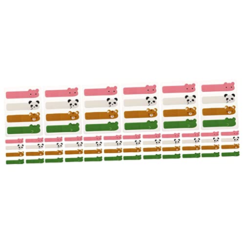 Uonlytech 3 Sätze Aufkleber Pastell Seitenreiter Klebestreifen Etikett Klebrig Papier Tabs Fluoreszierende Seitenregisterkarten Wiederverwendbar Das Haustier 6 Packungen * 3 von Uonlytech