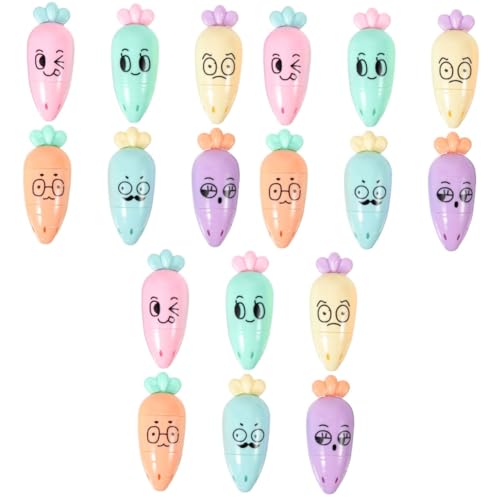 Uonlytech 3 Sätze Cartoon-textmarker Bunte Stifte Notizen-marker Schule Pastell-textmarker Markierungen Praktischer Buchmarker Arbeitsmarkierungsstift Flüssig 6 Stück * 3 Uonlytech 3 Sätze Cartoon-textmarker Bunte Stifte Notizen-marker Schule Pastell-textmarker Markierungen Praktischer Buchmarker Arbeitsmarkierungsstift Flüssig 6 Stück * 3 von Uonlytech