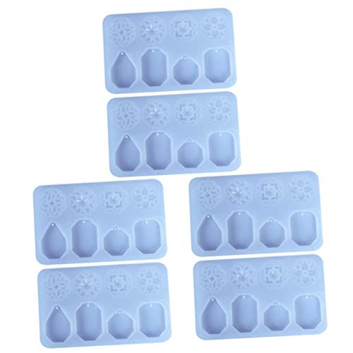 Uonlytech 3 Sätze Diy Silikonformen Für Anhänger Kreative Gießformen Für Handarbeiten Für Schmuck Und Dekoration Einfach Zu Verwenden Nicht Haftend Und Leicht Zu Reinigen 2 Stücke * 3 von Uonlytech