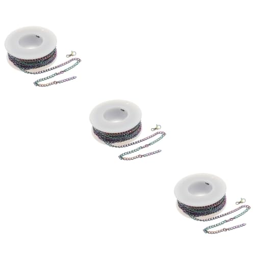 Uonlytech 3 Sätze Edelstahlkettenzubehör Schlüssel Schließe groß Hummer Ersatz DIY-Ketten Halskettenketten selber machen Schmuckkette DIY Halskette DIY-Kette Kettenschmuck Edelstahl 304 Bunt Uonlytech 3 Sätze Edelstahlkettenzubehör Schlüssel Schließe groß Hummer Ersatz DIY-Ketten Halskettenketten selber machen Schmuckkette DIY Halskette DIY-Kette Kettenschmuck Edelstahl 304 Bunt von Uonlytech