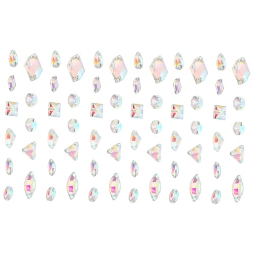 Uonlytech 3 Sätze Glasperlen Für Diy Handarbeiten Hochwertige Flachdiamant Perlen Für Kleidung Schmuck Und Haaraccessoires Gemischte Stile Langlebig Und Vielseitig Einsetzbar 120 Stück * 3 von Uonlytech