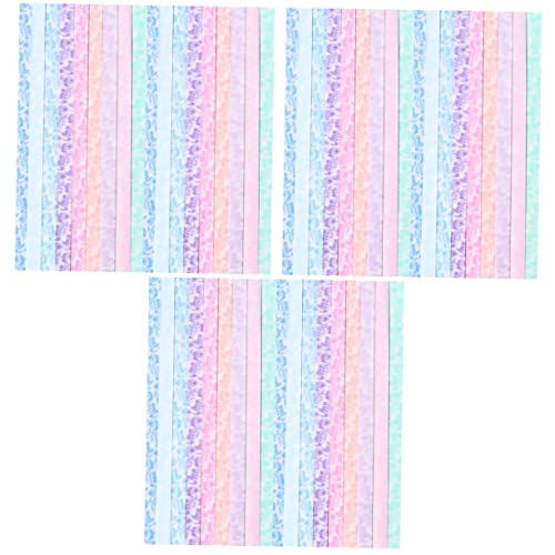 Uonlytech 3 Sätze Glow in The Dark Origami Stern Für Diy Bastelprojekte Bunte Faltpapiere in Zufälligen Farben Für Kreative Bastelideen Und Kinderunterhaltung 200 Stück * 3 von Uonlytech