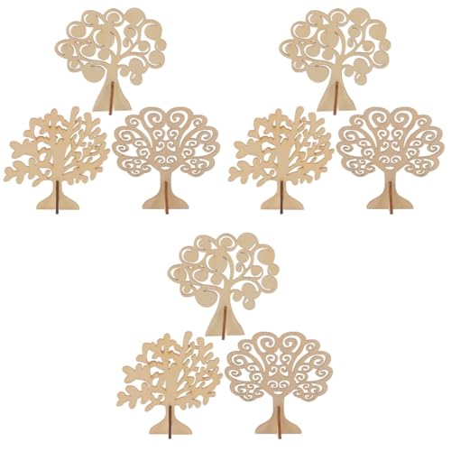Uonlytech 3 Sätze Holzspan-ornamente Baum Drinnen Outdoor- Ausschnitte Bastelset Diy Ausschnitt Unfertige Holzscheiben Handwerkliche Verzierungen Ornamente Holz Mdf 3 Stücke * 3 Uonlytech 3 Sätze Holzspan-ornamente Baum Drinnen Outdoor- Ausschnitte Bastelset Diy Ausschnitt Unfertige Holzscheiben Handwerkliche Verzierungen Ornamente Holz Mdf 3 Stücke * 3 von Uonlytech