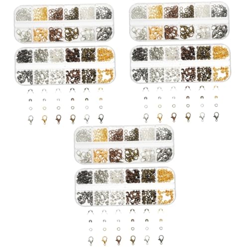 Uonlytech 3 Sätze Hummerschnalle Beutelschnalle Ring Schmuck Herstellung Karabinerverschluss Halskettenschnallen Selber Machen Karabinerverschlüsse Metall 782 Stück * 3 Uonlytech 3 Sätze Hummerschnalle Beutelschnalle Ring Schmuck Herstellung Karabinerverschluss Halskettenschnallen Selber Machen Karabinerverschlüsse Metall 782 Stück * 3 von Uonlytech