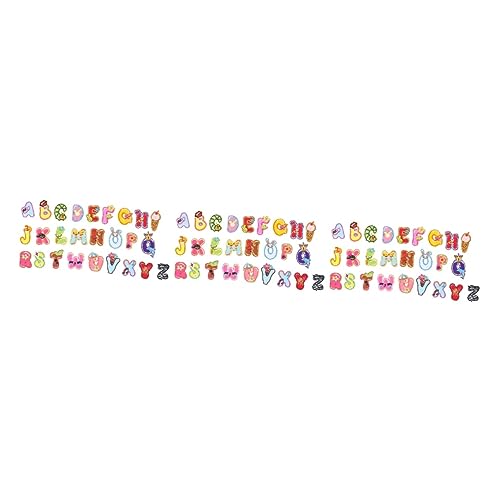 Uonlytech 3 Sätze Karton Buchstaben Patches Aufnäher für Kleidung Rucksäcke und Diy Projekte Stoffaufkleber zum Reparieren und Verzieren von Textilien Einfache Anwendung und Hohe Haltbarkeit von Uonlytech