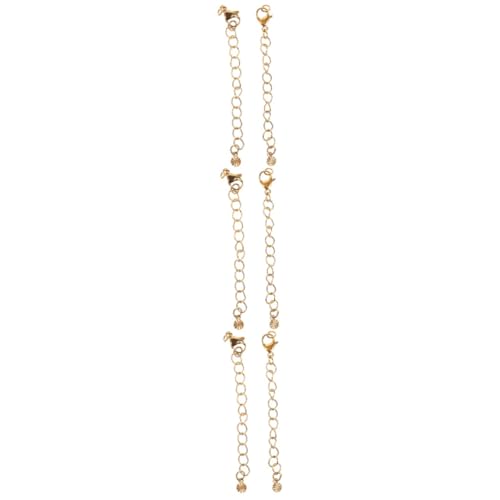 Uonlytech 3 Sätze Kettenverlängerung Für Diy Schmuck Kettenverlängerungen Für Armbänder Und Anhänger Praktische Zubehörteile Für Schmuckherstellung Und Reparatur 2 Stück * 3 Uonlytech 3 Sätze Kettenverlängerung Für Diy Schmuck Kettenverlängerungen Für Armbänder Und Anhänger Praktische Zubehörteile Für Schmuckherstellung Und Reparatur 2 Stück * 3 von Uonlytech