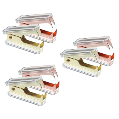 Uonlytech 3 Sätze Klammerentferner Hefter Büro Mini Werkzeug Handlicher Klammerabzieher Home Office Accessoires Klammerextraktor Handgehaltener Klammerabzieher Schreibwaren Abs 2 Stücke * 3 von Uonlytech
