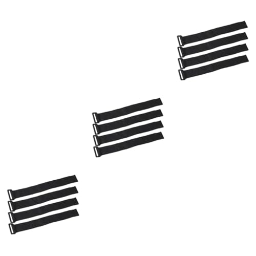 Uonlytech 3 Sätze Klettband Multifunktionale Selbstklebende Nylon Streifen Zur Einfachen Organisation Und Fixierung Von Gegenständen Für Schlafsäcke Zelt Kabel Und Mehr 4 Stück * 3 von Uonlytech