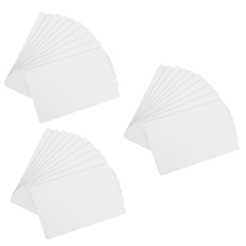Uonlytech 3 Sätze Leere Mitarbeiterkarte Schmucklos Leere Karten Name Karte Zum Basteln Blanko-labeling-tags Leere Nachrichtenkarten Multifunktions-plastikkarten Pvc Weiß 10 Stück * 3 Uonlytech 3 Sätze Leere Mitarbeiterkarte Schmucklos Leere Karten Name Karte Zum Basteln Blanko-labeling-tags Leere Nachrichtenkarten Multifunktions-plastikkarten Pvc Weiß 10 Stück * 3 von Uonlytech