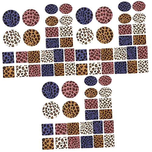 Uonlytech 3 Sätze Leopard Print Patches Austauschbare Strapazierfähige Flicken Für Kleidung Jeans Taschen Und Mehr Kompakte Selbstklebende Aufnäher Für Designs 24 Stück * 3 Uonlytech 3 Sätze Leopard Print Patches Austauschbare Strapazierfähige Flicken Für Kleidung Jeans Taschen Und Mehr Kompakte Selbstklebende Aufnäher Für Designs 24 Stück * 3 von Uonlytech